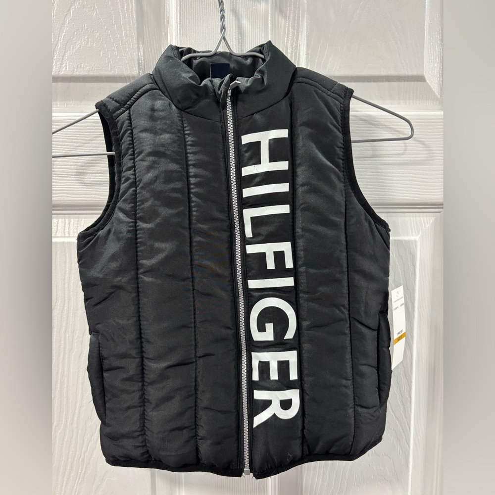 Tommy Hilfiger Charcoal Puffer Vest